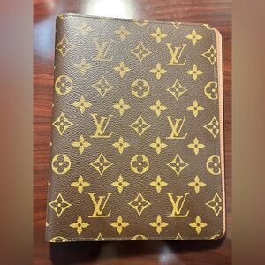 Louis Vuitton Monogram Desk Agenda